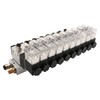 Baomain 10 Space Pneumatic Solenoid Valve 3V210-08 DC 24V PT1/4