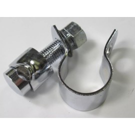 Steadfast Cycles Vintage 7/8" handlebar Mirror Clamp chrome motorcycle NOS Dixie Distributing