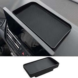 CDEFG Center Console Dashboard Storage Box for 2021 2022 2023 2024 Q5 10.1-Inch Screen Compatible with Q5 Accessories 2024 Behind-Screen Dash Organizer