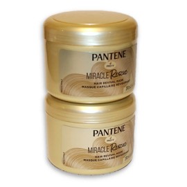 Pantene 2 Miracle Rescue Hair Revival Masks 6.4 oz. Pro-V Dry Damaged Hair NEW!