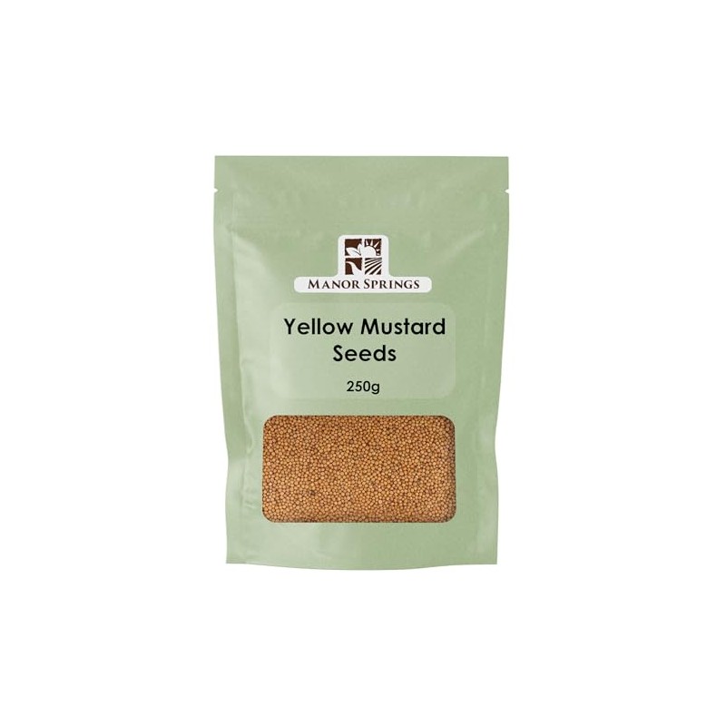 Yellow Mustard Seeds 250g by Manor Springs