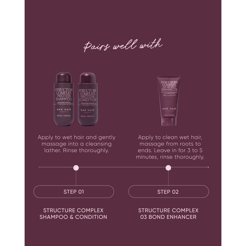 NAK Hair Structure Complex Protein Shampoo 350ml