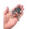 CrystalTears 7 Chakras Key Chain Tree of Life Heart Pendant