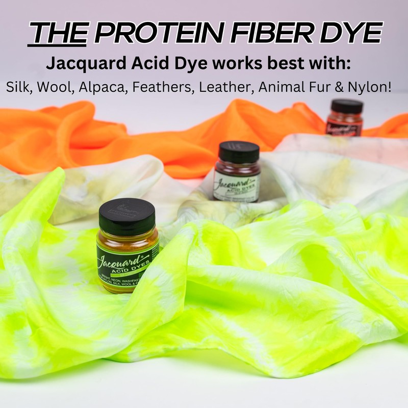 Jacquard Acid Dye for Wool, Silk and Other Protein Fibers,