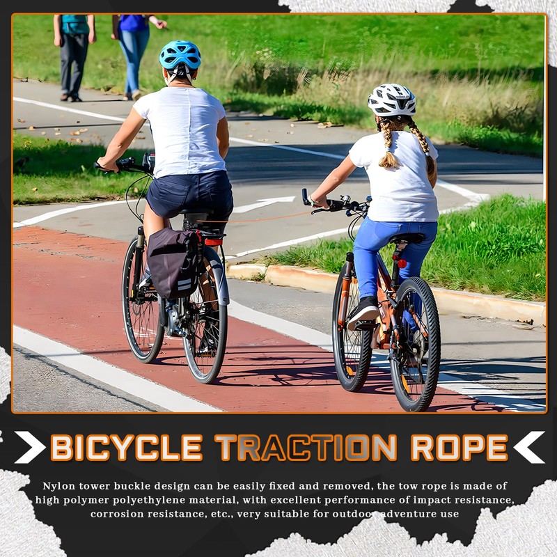 ELNLE BHHTBB Tow Rope Bicycle Children 2 m Bicycle Pull