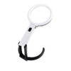 2X 5X Magnifying Glass with Light and Stand, Foldable Handheld