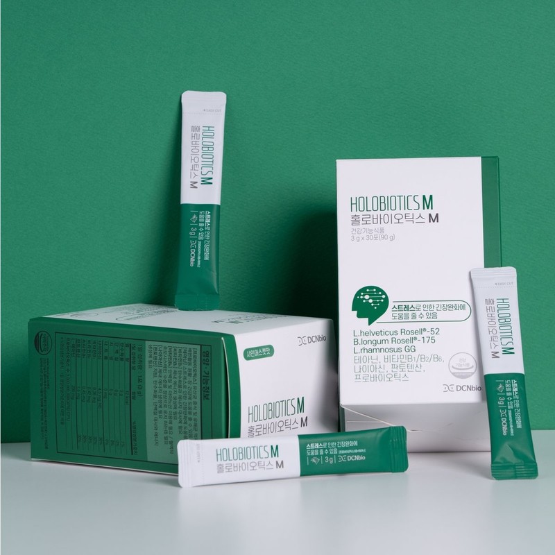 프로바이오틱스 유산균 장건강 스트레스 멘탈케어 홀로바이오틱스 M 1개월분 Probiotics Lactobacillus