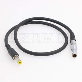 SZRMCC 2 Pin Male to DC2.5mm Plug Power Cable for Teradek Bond Bolt Pro 300 Cube SmallHD Z CAM E2 F6 S6 Camera Monitor