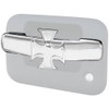 Putco 499001 Chrome Small Iron Cross Style Designer Door Handle