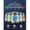 Electric Kettle, Aiheal Glass Kettle Temperature Control With 5 Colors