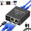ZANZER Gigabit Ethernet Splitter 1 to 3, 1000Mbps High Speed