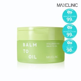 Maxclinic 히알루론 비타 클렌징밤 투 오일 MSK040 Hyaluron Vita Cleansing Balm Two Oil MSK040