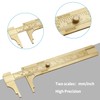 Brass Sliding Gauge Vernier Calliper, 100 mm Brass Calliper Retro