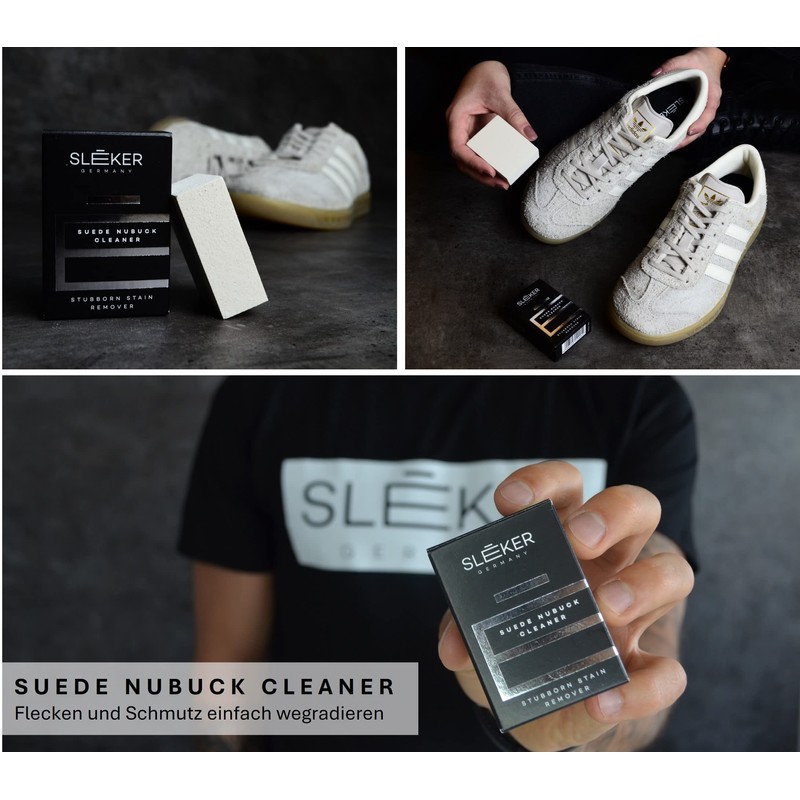 SLEKER Unisex Sleeker Boot Shoe Care Set, Colourless, clear