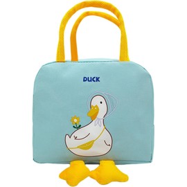 Bolsa Térmica Para El Almuerzo Con Diseño Pato, Gran Capacidad