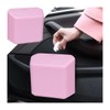 AUCELI Car Trash Can with Lid, Mini Hanging Garbage Organizer Leakproof Dustbin, Car Waterproof Trash Bin Container, Car Accessories, Small Plastic Multipurpose Rubbish Can for Office Home