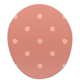 Bonamaison, Ergonomisches Mauspad mit Handgelenkauflage, Digital Bedruckt Mauspad Anti-Sehnenscheide Probleme, rutschfeste Unterseite, für Büro und Zuhause, Größe: 20x23 cm