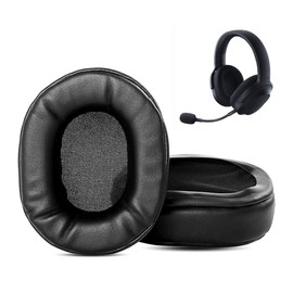 HTINDUSTRY Earpads Replacement Cushion Compatible with Razer Barracuda X Wireless Gaming Headset Ear pads with Softer Protein Leather/Memory Foam