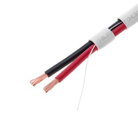 250FT Speaker Wire 18AWG 18/2 CL2 in Wall OFC Oxygen-Free Copper Bulk Audio Cable 2 Conductors (250ft, 18/2)