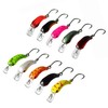 UV Active Premium Trout Wobbler Set in Catchy Colours, Wobbler