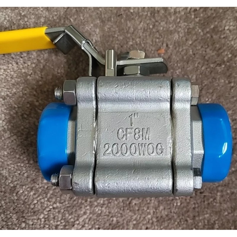 Warren 1" Warren Fig# 366FRG 316SS Socket Weld 2000WOG 3