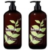 Man with Flowers Henna Hair Rinse, 1L, 2 Pieces / 꽃을든남자 헤나 헤어 린스, 1L, 2개