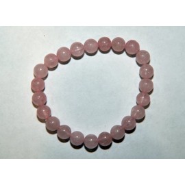 Natural Rose Quartz Bracelet with Certificate