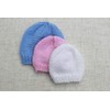 Knitting Pattern for Preemie Baby Hats, Circular or Straight Instructions,