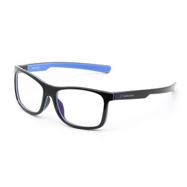 Avatude Blue Light Glasses - Blue Light Blocking - Blue Light Filter - UV420 Anti-Reflective, Anti-Eyestrain from Devices. Frostbite Blue w/Hardcase & Microfibre Cloth.