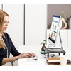 Monitor Stand for Desk Monitor Riser ,Adjustable Laptop Riser,Desk Organizer