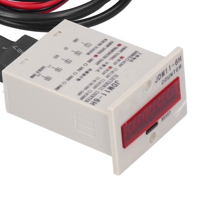 BERM Digital Display Counter Electronic Industrial Sensor Automatic Induction BEM‑6H‑30E4‑CTAC36V