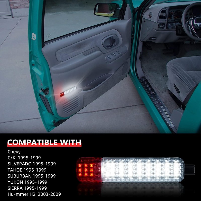 NEIFILES LED Door Panel Light Interior Courtesy Light Compatible with