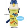 Skater PSB5SANAG-A Dinosaurus Picture Water Bottle, 16.2 fl oz (480