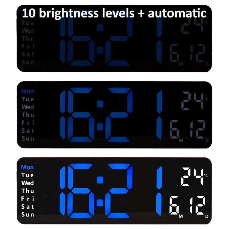Opis Technology Opis Clock 1 XL Blue & White: The