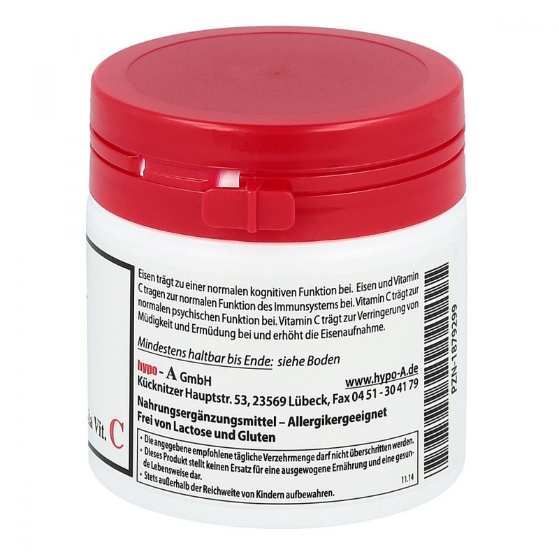 HYPO A Iron + Acerola Vitamin C Capsules Pack of