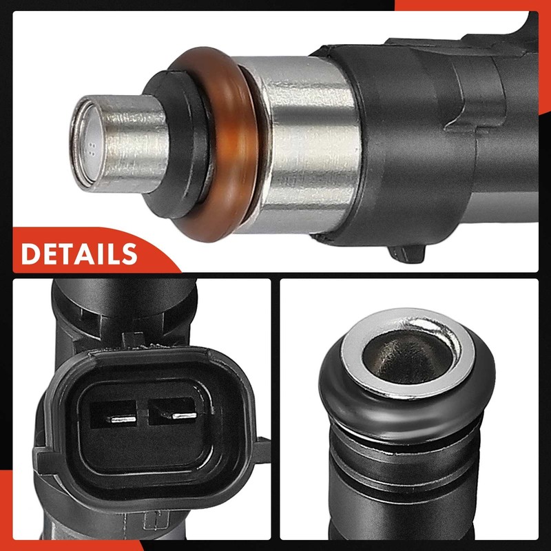 A-Premium Set of 4 Fuel Injectors Compatible with Volkswagen Jetta