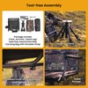 ARROWHEAD OUTDOOR Wide Folding 360° Hunting Swivel Blind Chair with
