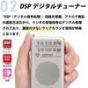 Ohm Electric AudioComm Pocket Radio AM/FM Silver RAD-P211S-S 03-0975 OHM