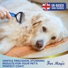Fur Magic Dematting Comb & Dematting Rake for Dogs Cats