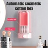 Automatic Cotton Pad Dispenser Press Out Makeup Cotton Holder Dispenser