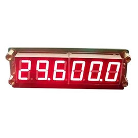 6LED Frequency Counter Module 0.1 – 65mhz Blue Red LED (Red)