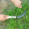 KAKURI Japanese Sickle Garden Tool 6.7" [Serrated Blade (Sharp Teeth)]