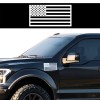 ShootingTargets7 American Flag Magnets Car Truck Black White Set USA