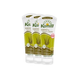 Kamill Hand & Nail Cream Balm (3 x 100 ml) - Provides Intensive Care, Moisture & Protection with Avocado Oil & Aloe Vera Pack of 3