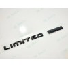 Grand Cherokee Matte Black Rear Limited & L Emblems Badge