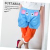 Kisangel Funny Elephant Pants Animal Costume Shorts for Parties Interactive