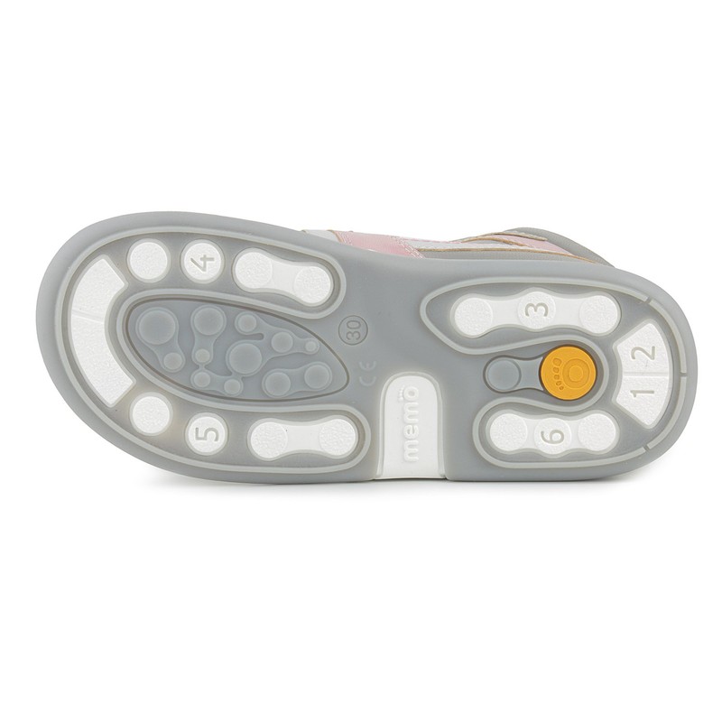 Memo Iris Corrective Orthopedic Ankle Brace Sandal, Pink, 38 (6