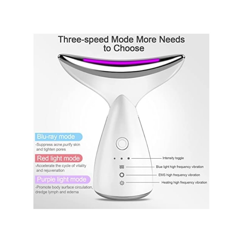 Facial Massager with Vibration for Neck and Face, Luxury Electric
