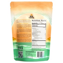 Baja Coastal - Baja Mineral Sea Salt, Fine Grind, 0.6lb - 9.6oz. 100% Organic & Unrefined, Rich in Essential Minerals, Low Sodium Salt, Perfect for Cooking, Plating, Hydration, and Grinding, Hand Harvested Crystals from the Sea of Cortez