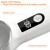 Heated Ice Cream Scoop with Detachable Battery, Fast Heat to